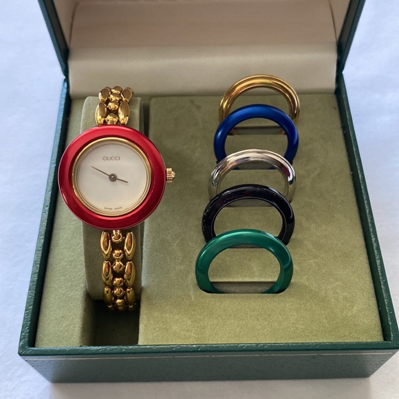 Vintage Gucci Rice Bracelet Links - Picture 2 of 14